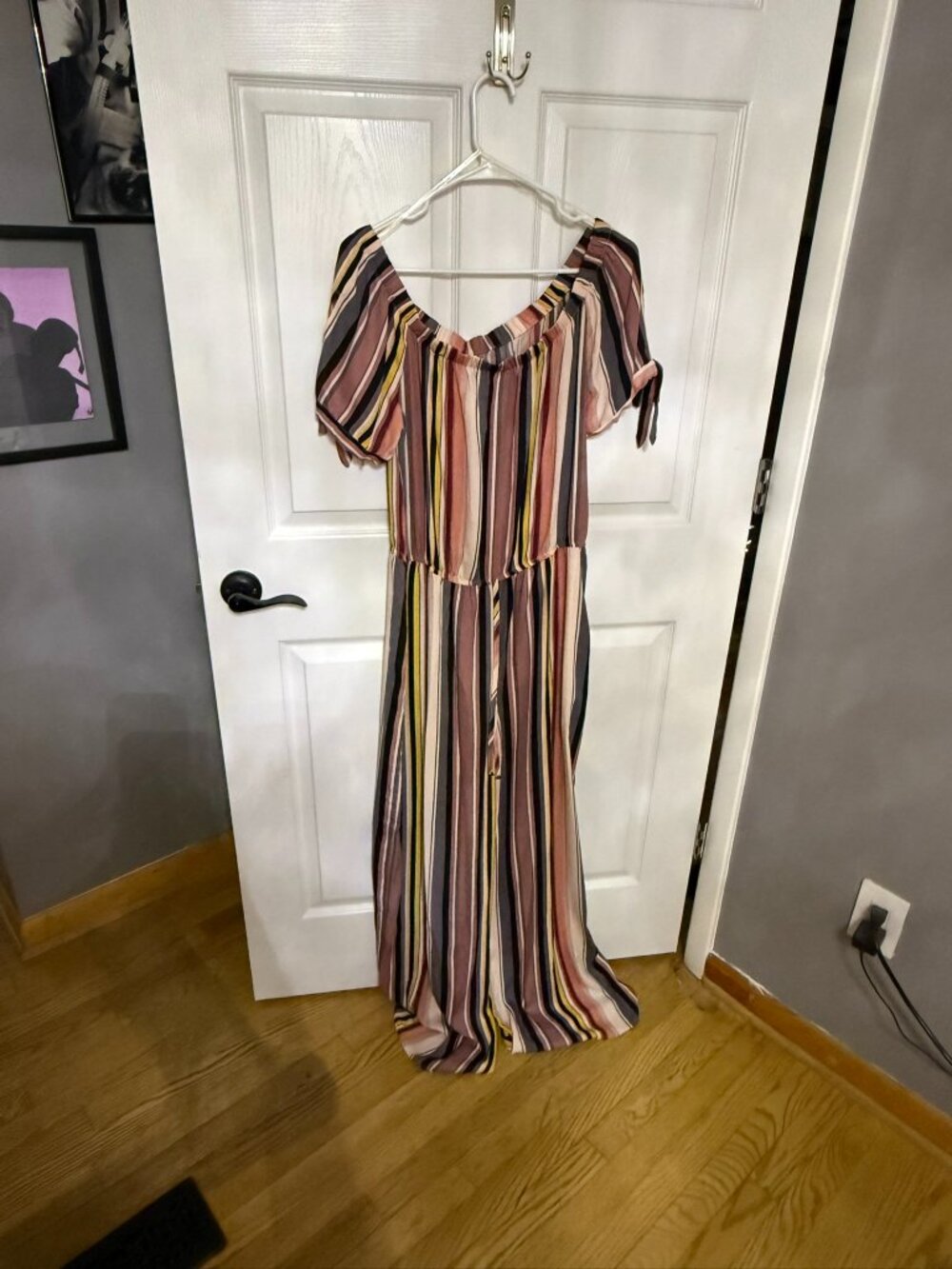 Xhilaration Striped Jumpsuit